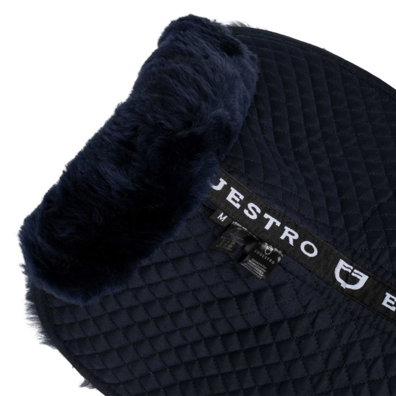 Equestro Compensatore cotone e montone - Blu/Blu navy