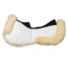 Equestro Compensatore elastan con tasche e montone - Bianco/Naturale