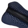 Equestro Compensatore Memory Foam con grip glitterato - Blu navy/Argento