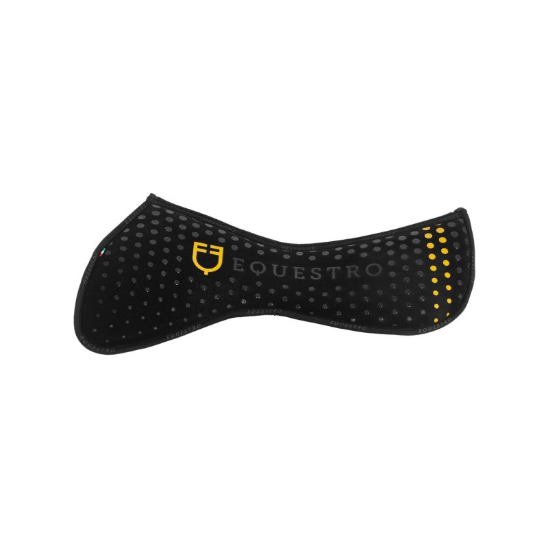 Equestro Compensatore Memory Foam con grip silicone - Nero