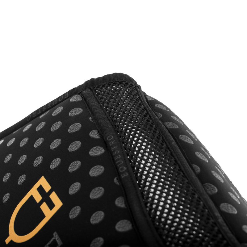 Equestro Compensatore Memory Foam con grip silicone - Nero