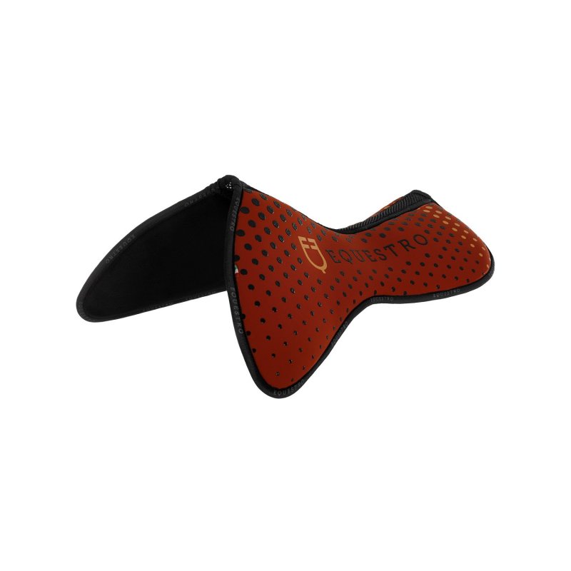 Equestro Compensatore Memory Foam con grip silicone - Rosso