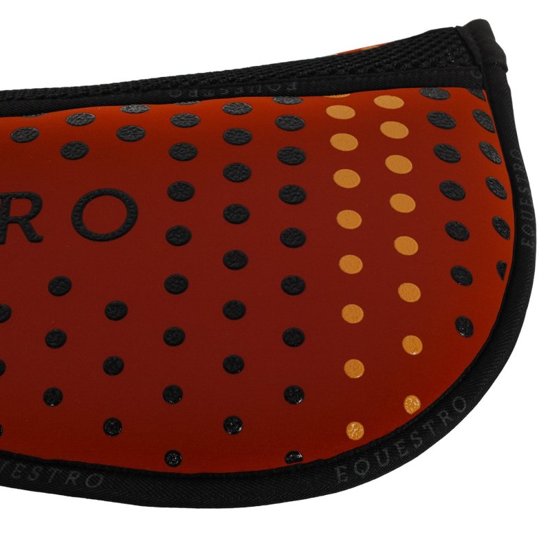 Equestro Compensatore Memory Foam con grip silicone - Rosso