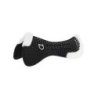 Equestro Compensatore sella ecowool traspirante con Grip - Nero