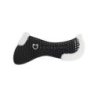 Equestro Compensatore sella ecowool traspirante con Grip - Nero