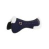 Equestro Compensatore sella ecowool traspirante con Grip - Blu navy