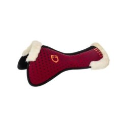 Equestro Compensatore Memory Foam con grip e lana sintetica - Vinaccia