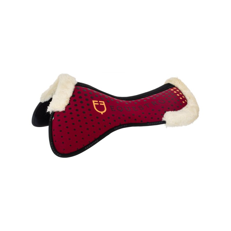 Equestro Compensatore Memory Foam con grip e lana sintetica - Vinaccia