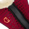 Equestro Compensatore Memory Foam con grip e lana sintetica - Vinaccia