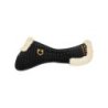 Equestro Compensatore Memory Foam con grip e lana sintetica - Nero