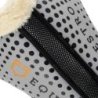 Equestro Compensatore Memory Foam con grip e lana sintetica - Grigio