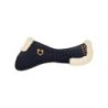 Equestro Compensatore Memory Foam con grip e lana sintetica - Blu navy