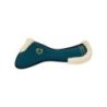 Equestro Compensatore Memory Foam con grip e lana sintetica - Petrolio