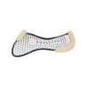 Equestro Compensatore Memory Foam con grip e lana sintetica - Bianco