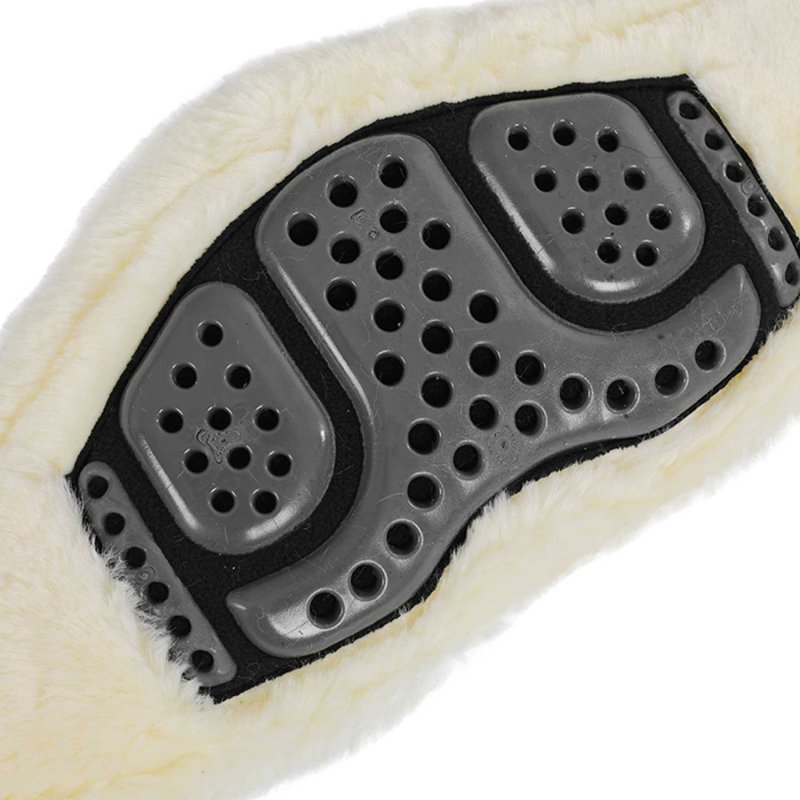 Acavallo Sottopancia salto Gel Classic con montone sintetico removibile - Nero