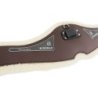 Acavallo Sottopancia salto Gel Classic con montone sintetico removibile - Testa di moro