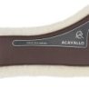 Acavallo Sottopancia salto Gel Classic con montone sintetico removibile - Testa di moro