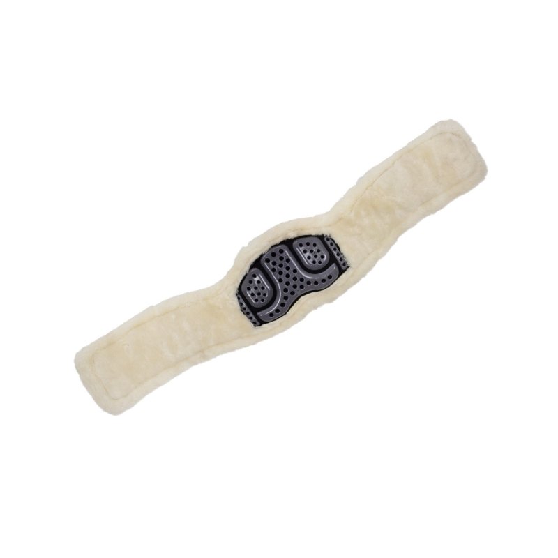 Acavallo Sottopancia dressage Gel Classic e montone sintetico - Testa di moro