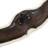 Acavallo Sottopancia dressage Gel Classic e montone sintetico - Testa di moro