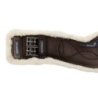 Acavallo Sottopancia dressage Gel Classic e montone sintetico - Testa di moro