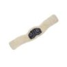 Acavallo Sottopancia dressage Gel Classic e montone sintetico - Nero