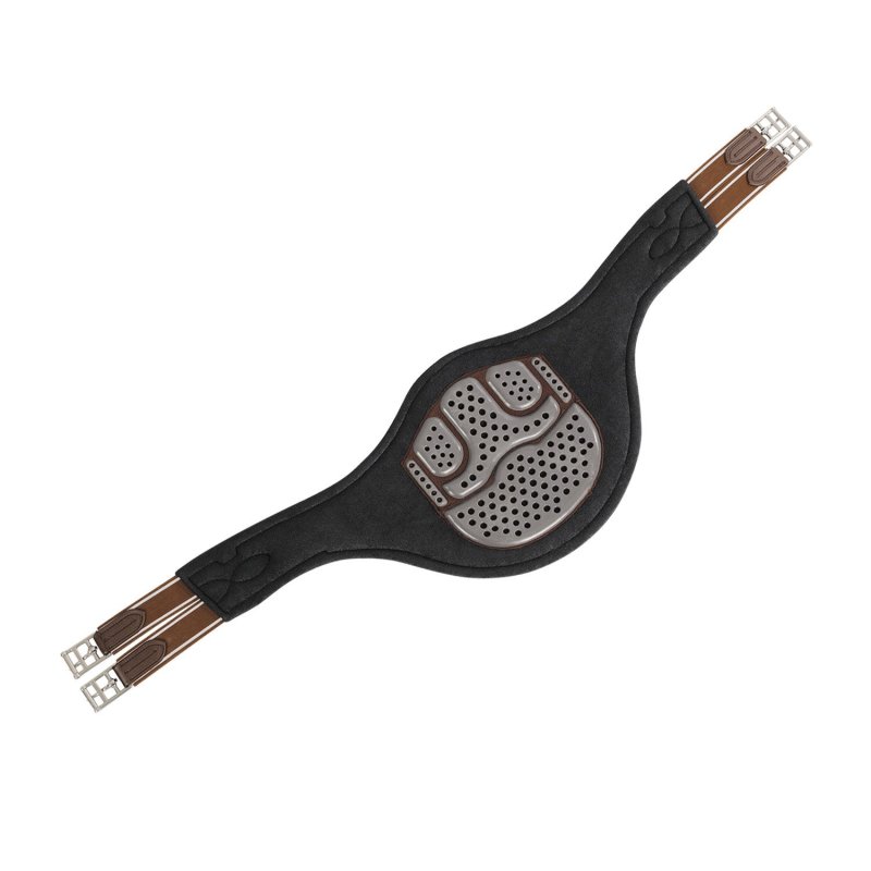 Acavallo Sottopancia salto Gel Classic con pararamponi - Testa di moro