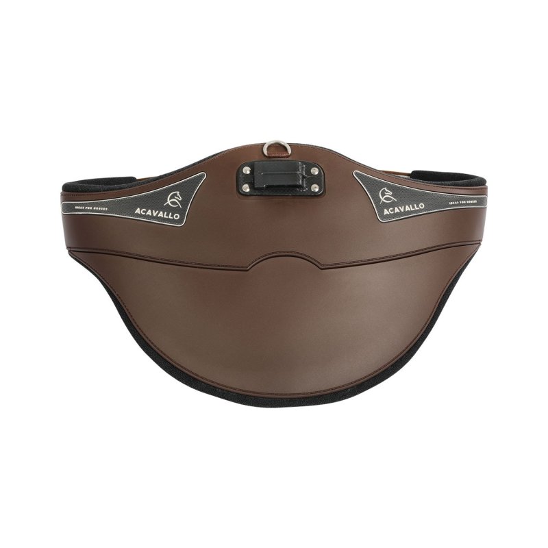 Acavallo Sottopancia salto Gel Classic con pararamponi - Testa di moro