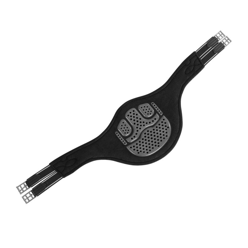 Acavallo Sottopancia salto Gel Classic con pararamponi - Nero
