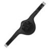 Acavallo Sottopancia salto in pelle e gel con pararamponi Nero