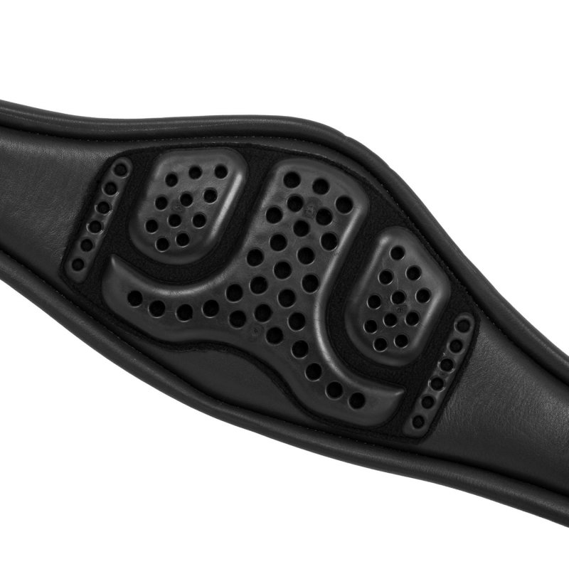 Acavallo Sottopancia salto anatomico in pelle AC9410 - Nero