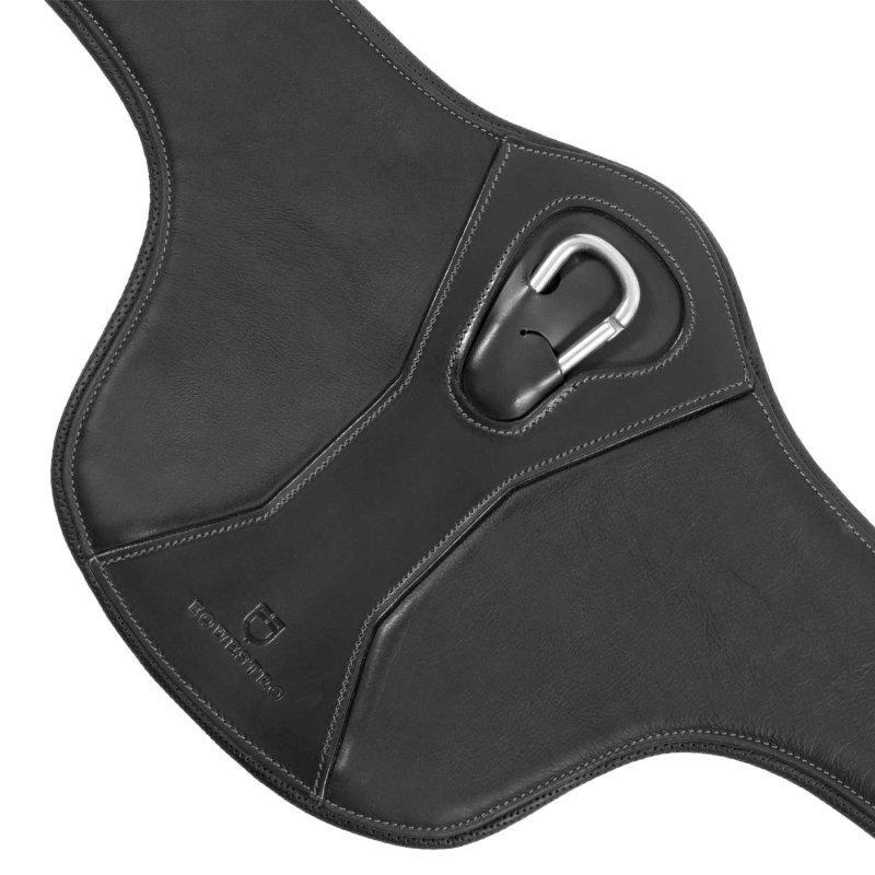 Equestro Sottopancia da salto con pararamponi - Nero