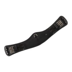Supreme Sottopancia dressage sagomato in cuoio Nero