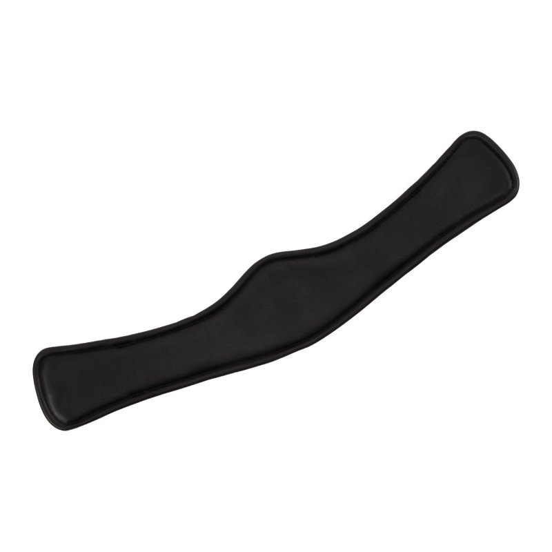 Supreme Sottopancia dressage sagomato in cuoio Nero