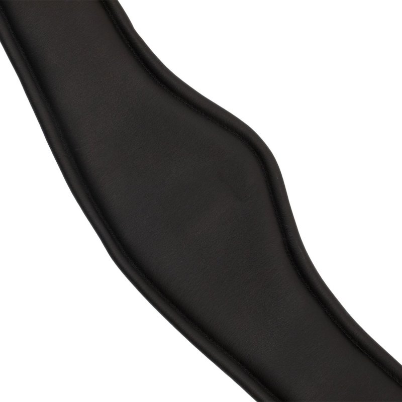 Supreme Sottopancia dressage sagomato in cuoio Nero
