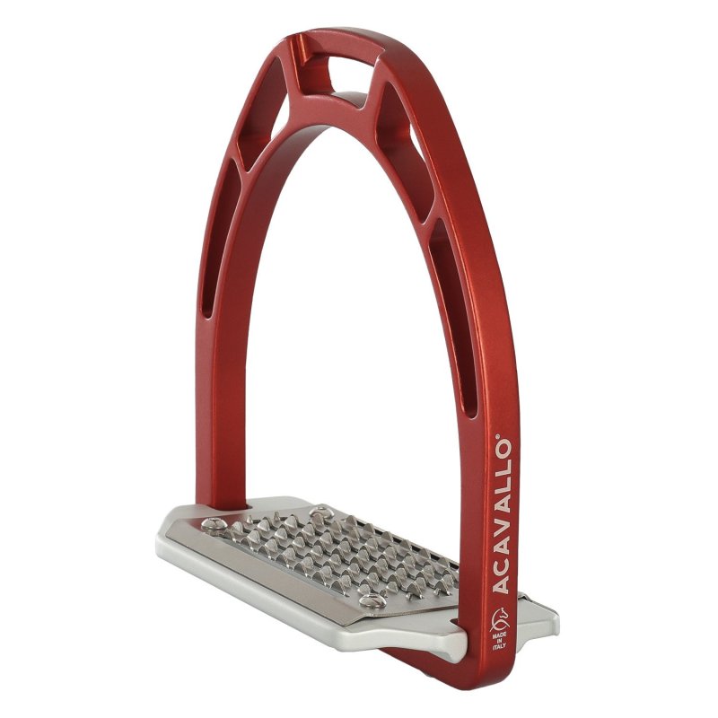 Acavallo Staffe Arco Evolution AluPro - Rosso