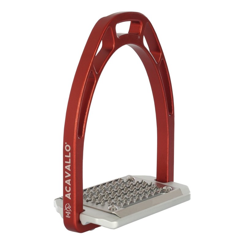 Acavallo Staffe Arco Evolution AluPro - Rosso