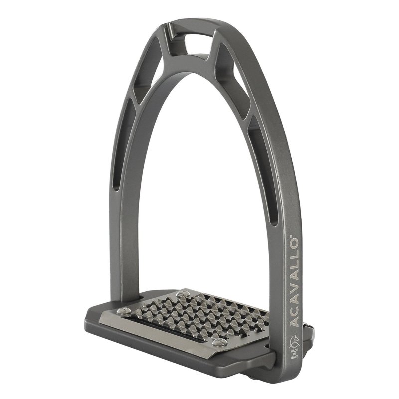 Acavallo Staffe Arco Evolution AluPro - Titanio