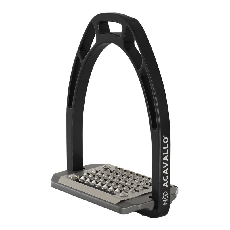 Acavallo Staffe Arco Evolution AluPro - Nero