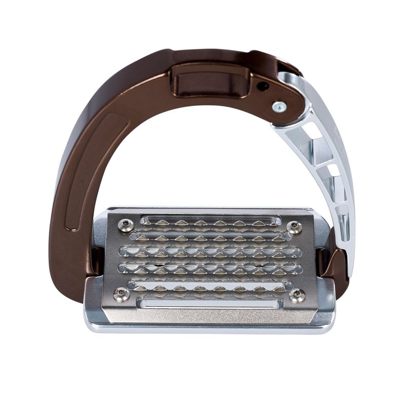 Acavallo Staffe Arena Aluplus Junior - Marrone
