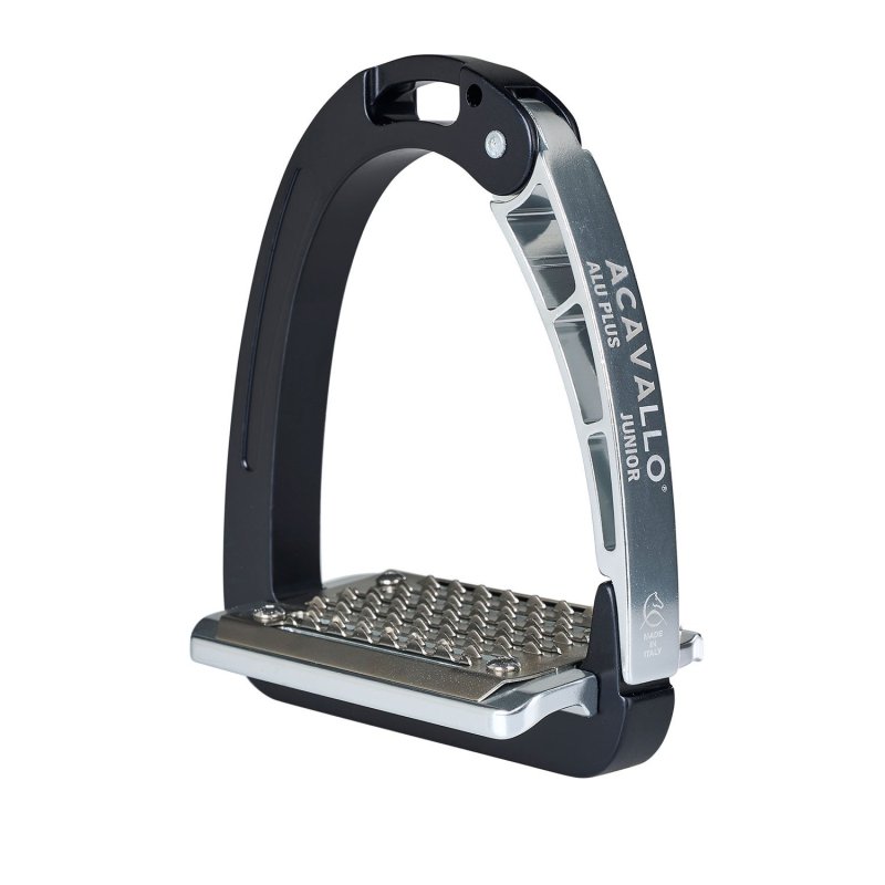 Acavallo Staffe Arena Aluplus Junior - Nero