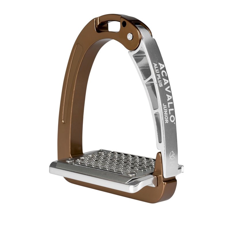 Acavallo Staffe Arena Aluplus Junior - Bronze