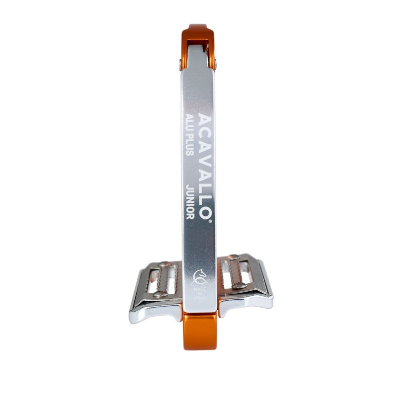 Acavallo Staffe Arena Aluplus Junior - Arancione