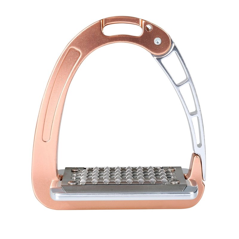 Acavallo Staffe Arena Aluplus Junior - Oro rosa