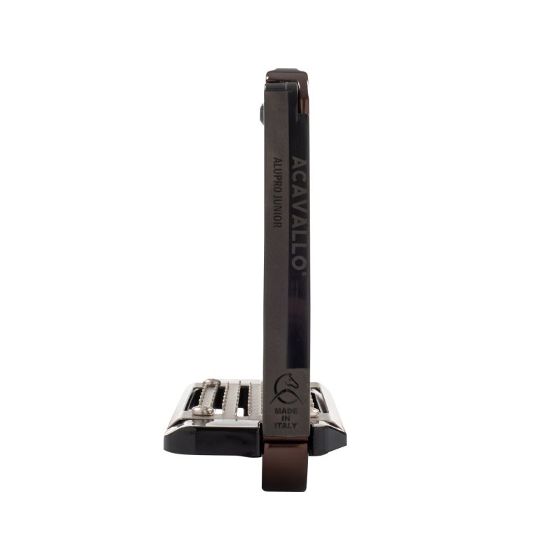 Acavallo Staffe Arena AluPro Junior - Marrone