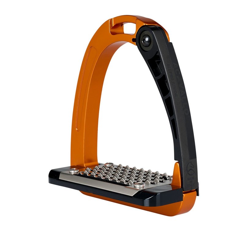 Acavallo Staffe Arena AluPro Junior - Arancione