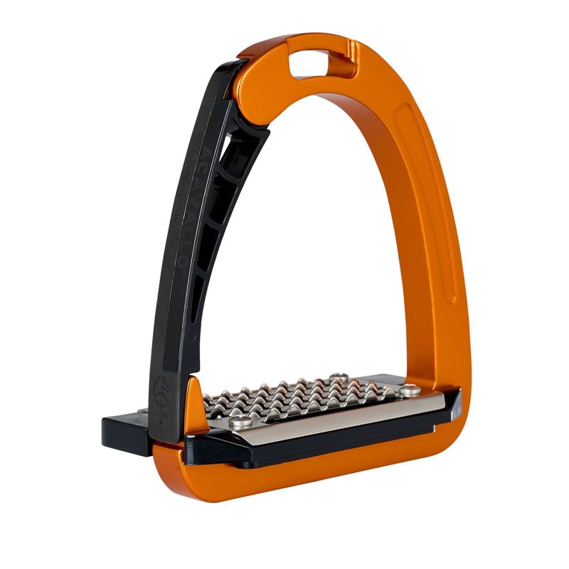 Acavallo Staffe Arena AluPro Junior - Arancione