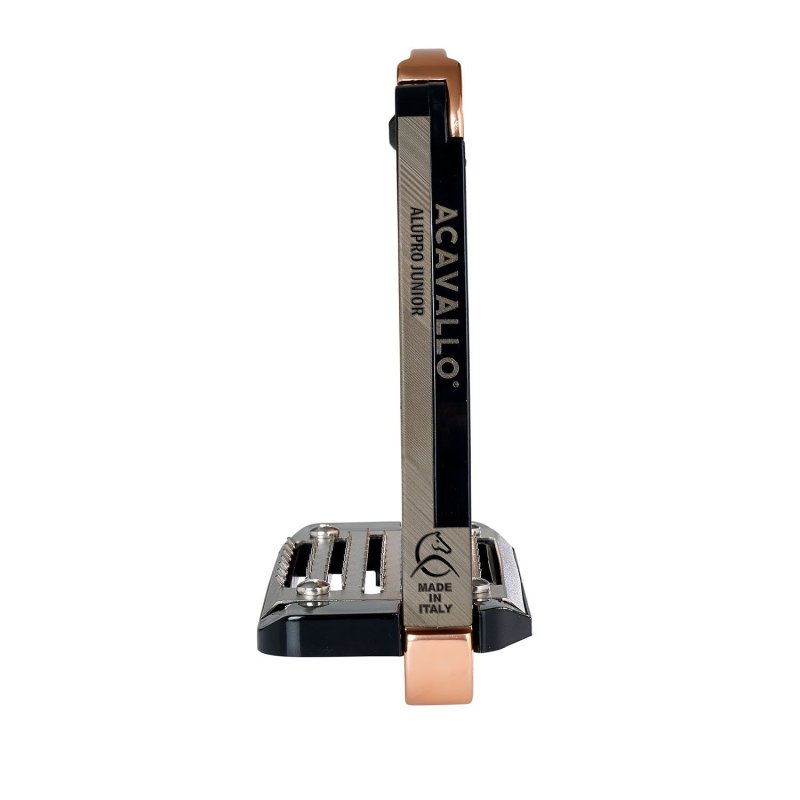 Acavallo Staffe Arena AluPro Junior - Oro rosa