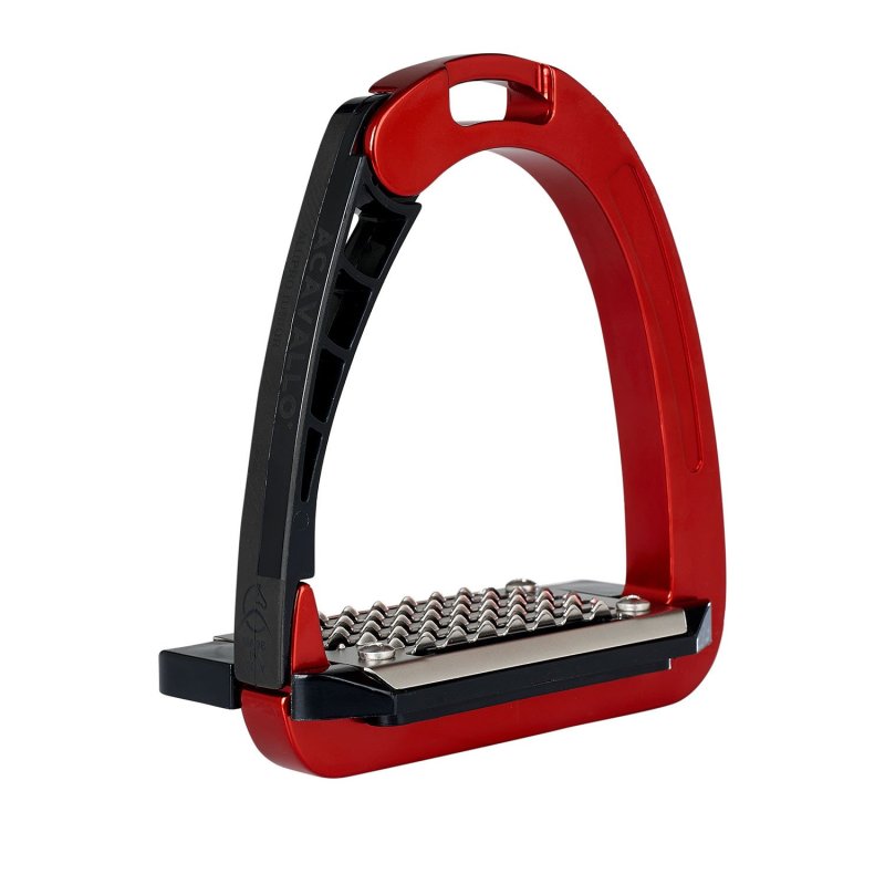 Acavallo Staffe Arena AluPro Junior - Rosso