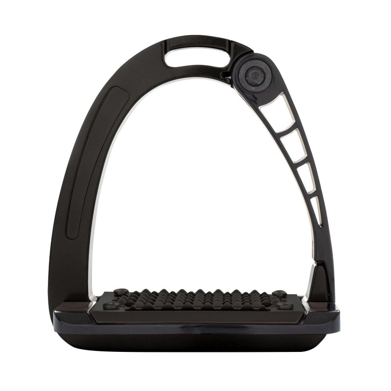 Acavallo Staffe Arena AluPro Junior - Total Black