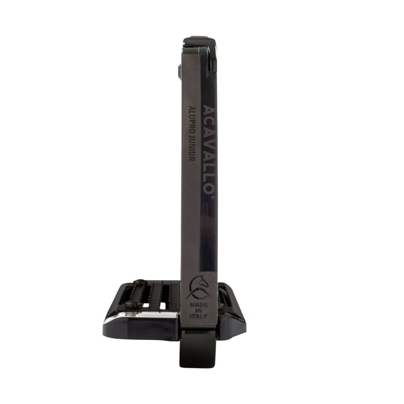 Acavallo Staffe Arena AluPro Junior - Total Black